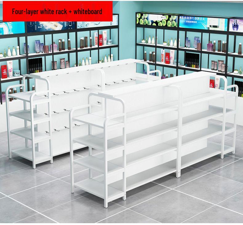 Versatile Multi-Layer Snack Display Rack for Supermarkets and Convenience Stores