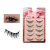False Eyelashes Dense False Eyelashes for Actresses and Cosplay Soft and Comfortable False Eyelashes for Sweet Eyes and Explosively Captivating