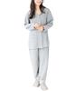 ON NISHIKI Long Sleeve Bonded Top and Bottoms with Perfect for Spring and Autumn Loungewear Size Women's Pajamas, 100% Cotton, Skin-Friendly, Knit,