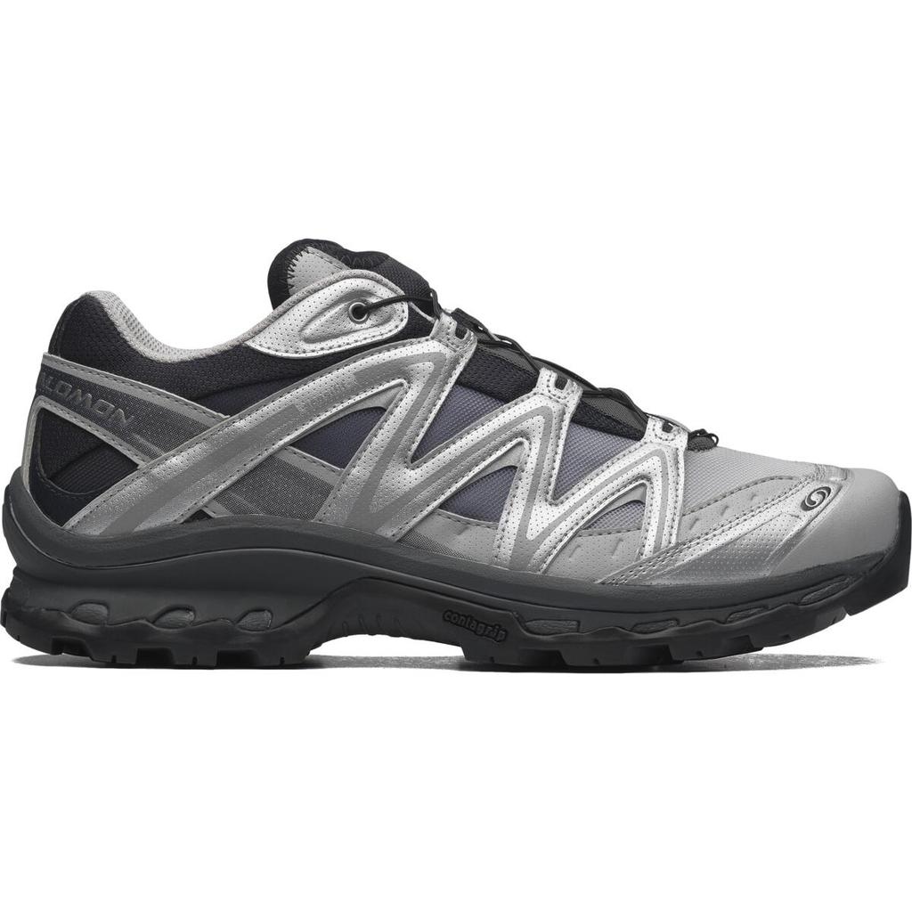 SALOMON Xt-Quest Casual Versatile Shock Absorbing Durable Low-Top Trail Running Shoes Unisex Sneakers Black Silver 478852
