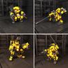 Mecha Robots Granular Building Blocks Kids Toys For Children 7cm Figure Assembling Bricks Toy Funny Machine Dolls Juguetes