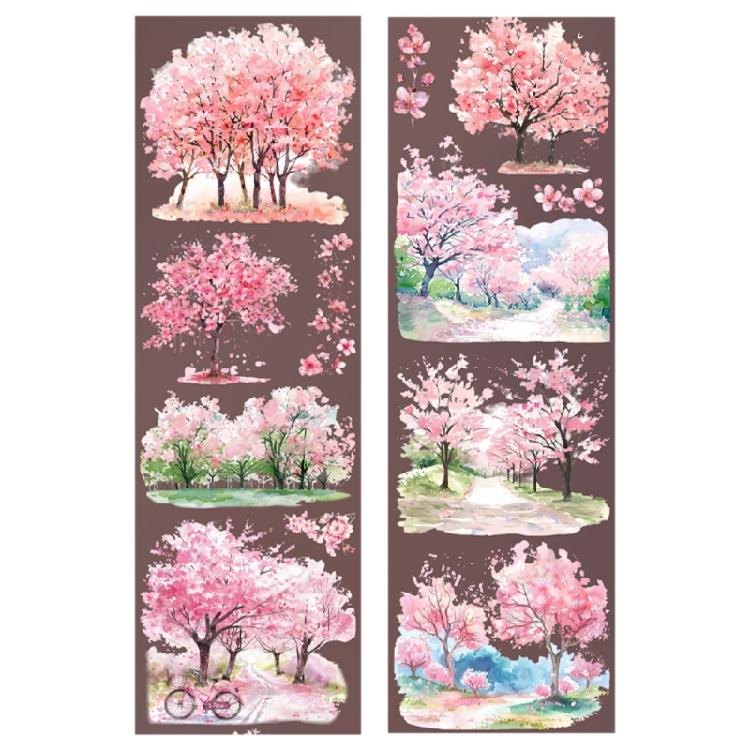 Forests Tape Beauty Tape Masking Tape Aesthetic Decorative Tape Hand Account Tape for Journaling Scrapbooking