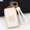 New Pink Tpu Car Key Case Cover Fob Keychain For Renault Koleos Captur Megane Clio Scenic Talisman Arkana For Dacia Sandero