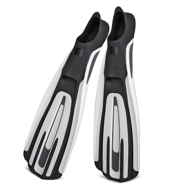 Adult Full-Foot Snorkeling Fins Scuba Diving Training Swimming Freediving Deep Dive Gear XXS US 3-4