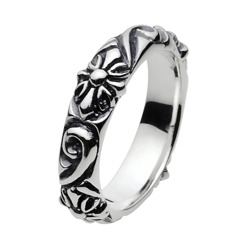 

[Figmart] scroll cross Ring [Silver 925 silver accessories] fr0337 No. 15