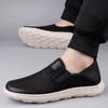 Summer Hollow Out Loafers Men Casual Shoes Breathable Mesh Man Moccasins Men's Sneakers Slip On Flats Large Size Driving Shoes
