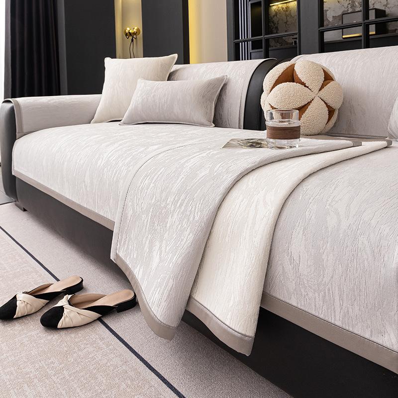 

New Sofa Cushion Three Seats And One Concubine Sofa Cover All-Inclusive Set Of Simple Modern Non-Slip Sofa Cushion 70*70cm сине серый