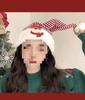 Cute Plush Christmas Tree Hat - Festive Photo Prop for Kids and Adults
