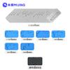 Kits de Plantillas de Reballing Mijing Z20 Pro para Placa Base de iPhone X-17 Pro Max, Plataforma de Plantación de Estaño para Marco Medio, Herramientas Manuales
