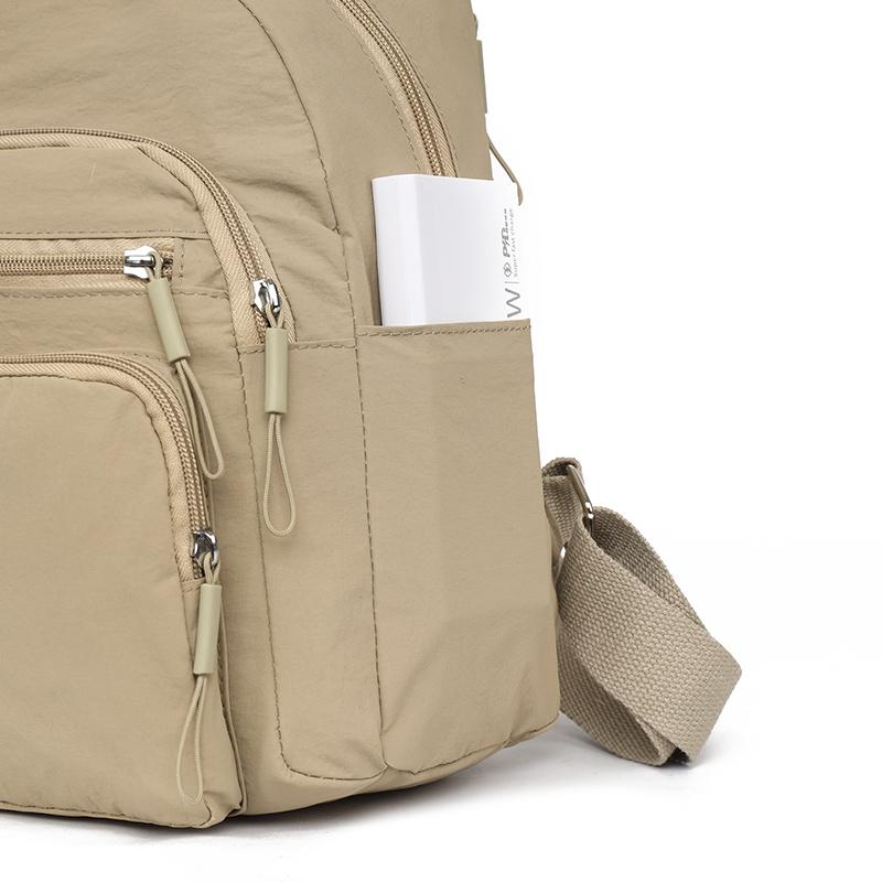 Trendiger Damen-Reiserucksack Leichte Langlebige Umhängetasche Große Kapazität Schultasche Fitnessstudio Wandern Outdoor Rucksack