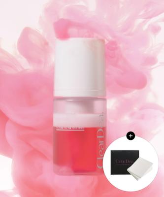 Cleardear Mucin Mineral Vita Bąbelkowa Pierwsza Esencja + Płatki do Twarzy (Prezent)
