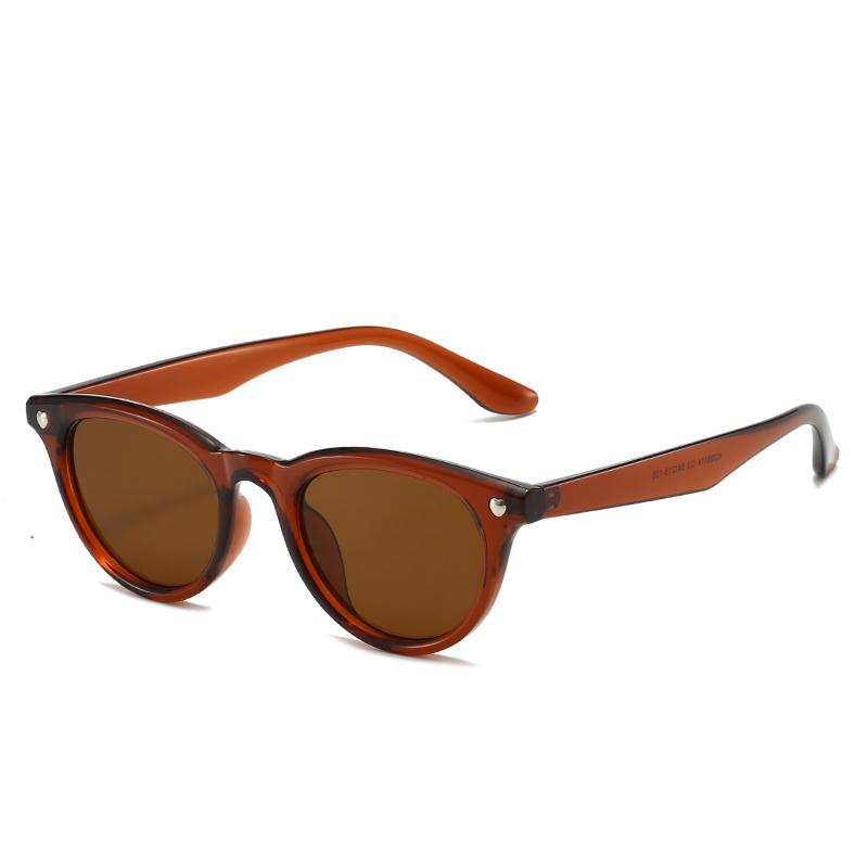 Vintage Round Sunglasses Luxury Brand Designer UV400 Retro Shades for Women Men Fashion Outdoor Travel Eyewear