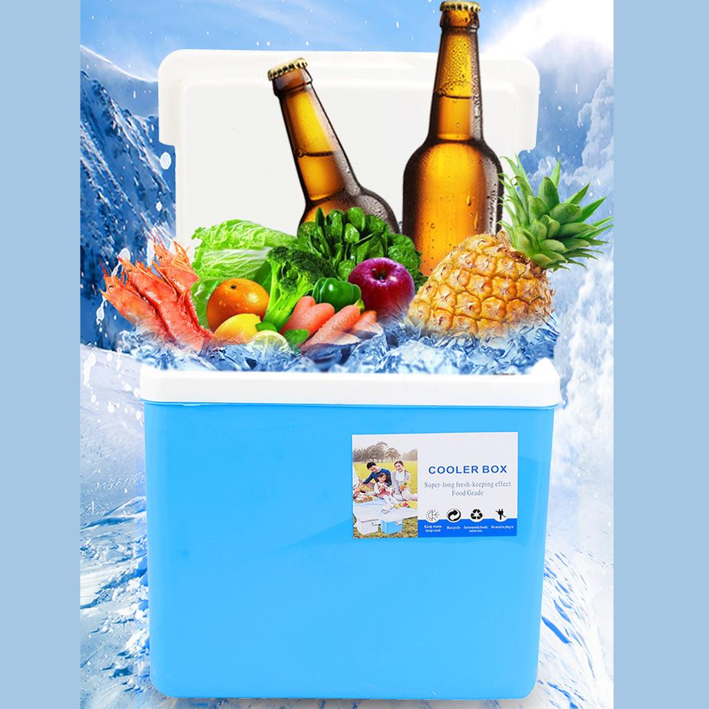 Cooler Box 10L   Highly Efficient with Handle Insulated Cooler for Camping Picnic Fishing Commercial Use