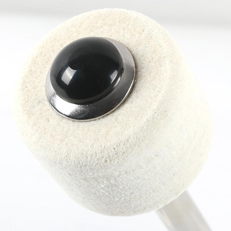 Snares Durm Hammer Professional March Bass Felt Head Drumsticks with Hanging Rope Percussion Sticks Drumsticks