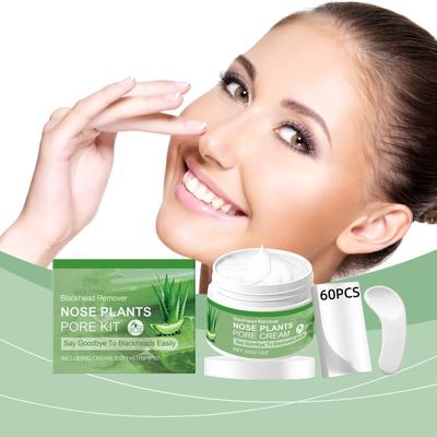 Blackhead Nose Mask Set Gently Cleanses Blackheads And Tightenes Pores With A Nose Mask