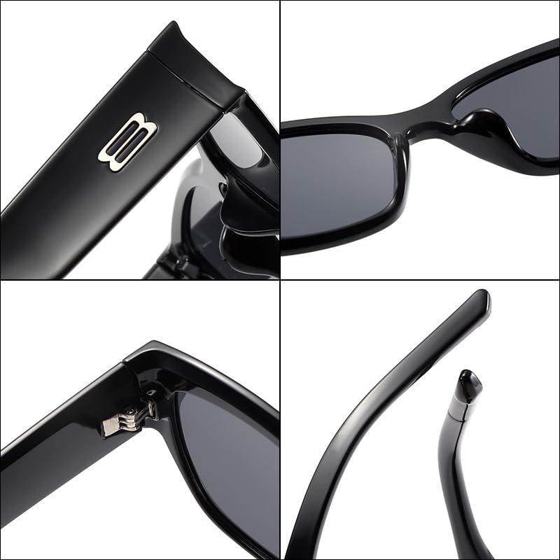 Polarized Blue Light Wellington Suitable for Fishing and B1636 [FEISEDY] Sunglasses, Lenses, UV400, Blocking, Style, Stylish, Driving,