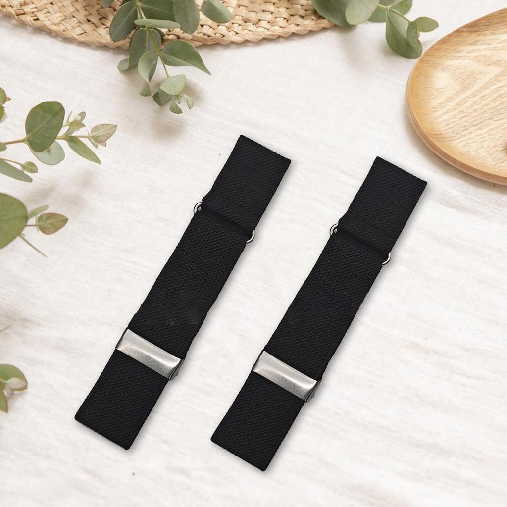 1pair Adjustable Unisex Arm Bands Comfortable Elastics Arm Cuff Fashion Accessory for Easy Adjustment