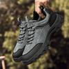 Outdoor Mens Casual Shoes Non-Slip Genuine Leather Sneakers  Walking Shoes Hot-selling Male Treking Footwear Trainers