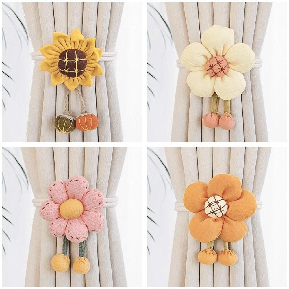 Elastic Band Curtain Buckle Adjustable Curtain Rope  Kids Room Home Decor
