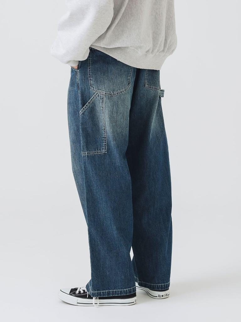 Beams Heart Men's Vintage Painter Pants, Indigo, Size M