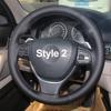 For BMW F10 520i 528i 2014 730Li 740Li 750Li Hand Sewing Steering Wheel Cover
