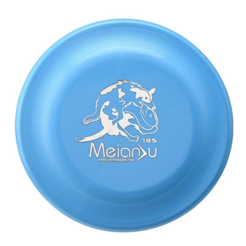 

18.5/23.5cm Pet Silicone Training Dog Flying Discs Toy Interactive Dog Chew Toy Resistance Bite Soft Rubber Toys Flying Discs 18.5cm
