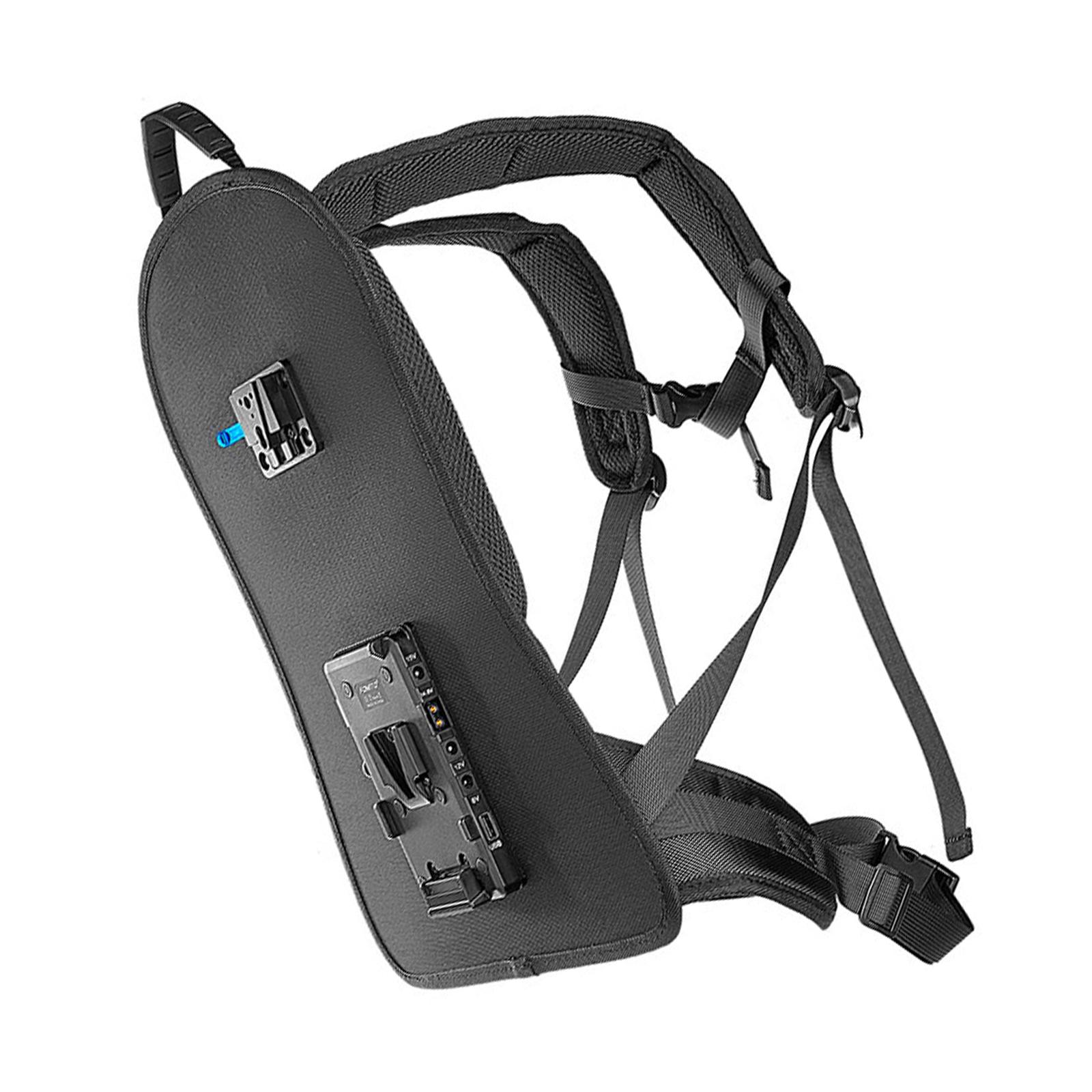 

Професійна V-подібна акумуляторна рюкзачна пластина-підвіска для прямої трансляції, вільні руки, унісекс, багатофункціональне використання