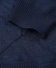 PANICALE Marino Wool Round Knit [Navy]