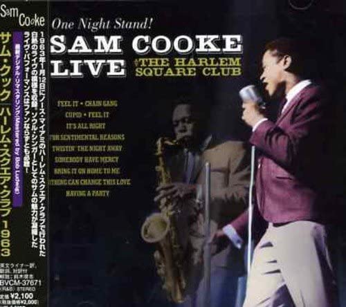 

CD SAM COOK - Live At The Harlem Square Club 1963 BVCM37671 Japan ObiSoul/Funk Used