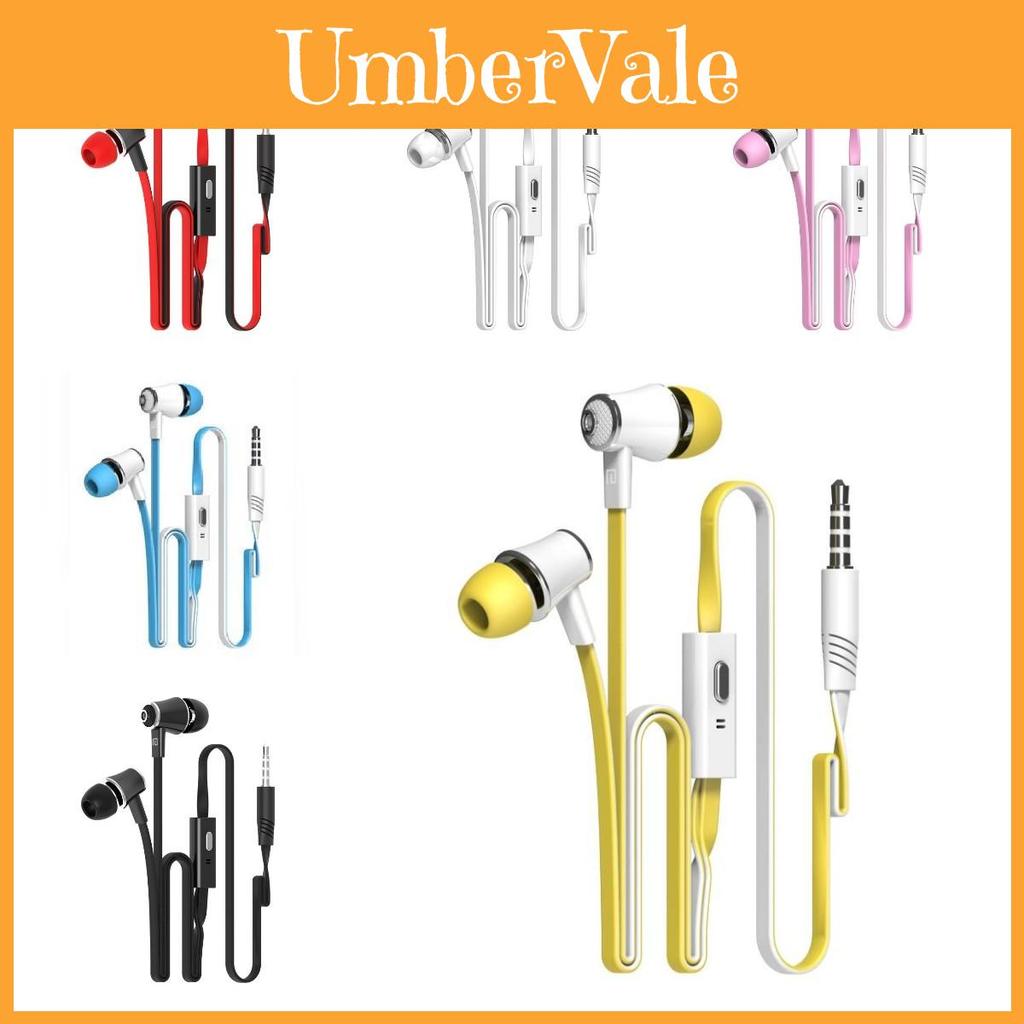 Colorful Stereo In-ear Earphones With Mic For Android And Pc By Lansiton Jm21