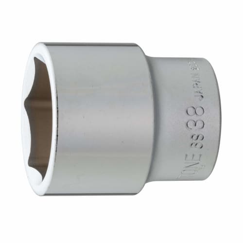 

TONE 6S-38 Socket (Hexagonal), 19.0mm (3/4 ) Drive, 38mm Width