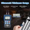 Ultrasonic Coating Thickness Gauge, For Measur Steel, Brass, Glass, Ceramics & Polyvinyl Chloride, Material Thickness Gauge Tool
