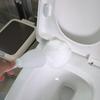 HSDIG Squeezing Cotton Toilet Cleaning Brush
