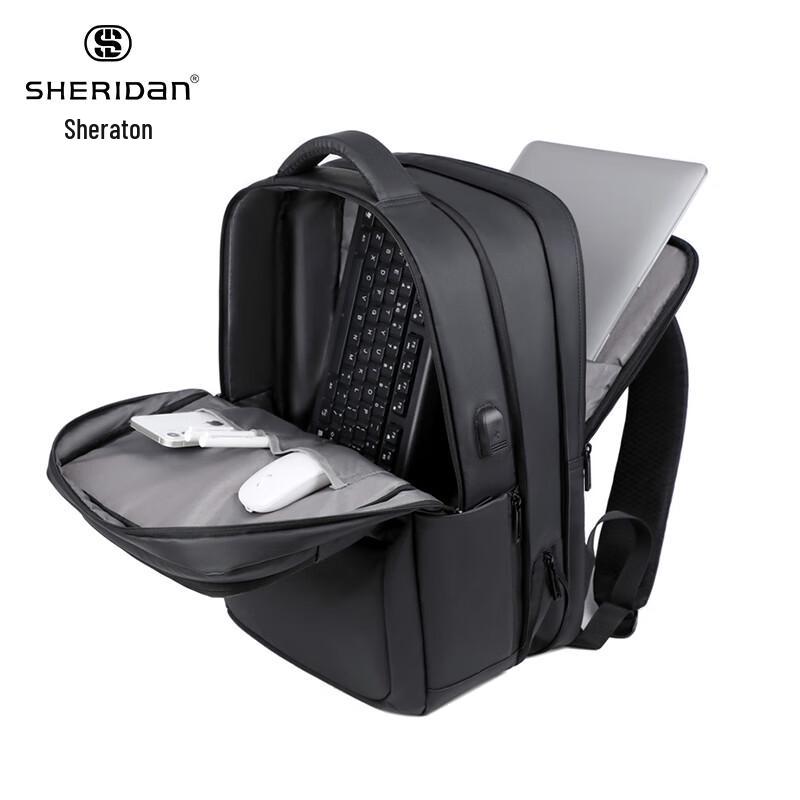 Sheridan Water-Repellent Business Laptop Backpack