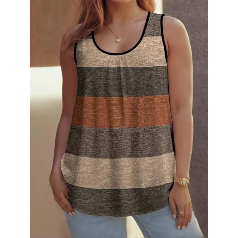 

Pleated Sleeveless Craft Vest H 55162 3XL