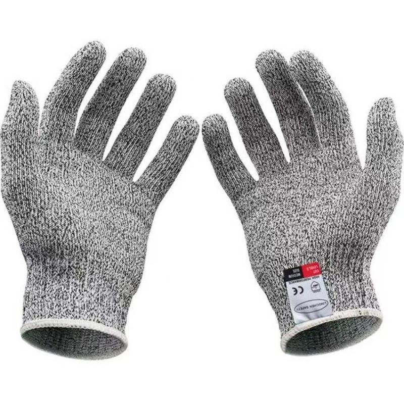 HPPE Level 5 Safety Anti Cut Gloves High-strength Industry Kitchen Gardening Anti-Scratch Anti-cut Glass Cutting Multi-Purpose