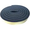 High-Viscosity Black Sponge Tape: Soft, Breathable, Single-Sided Strip for Door & Window Sealing, Soundproofing, Dustproofing.