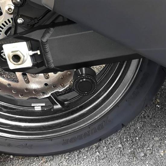 For Kawasaki Ninja ZX4R ZX4RR ZX6R 400 500 650 1000SX CNC Swingarm Spool Sliders