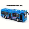 15CM Alloy Simulation Bus Car Model Children's Toy Pull Back Bus Inertia City Car Early Education Toy for Boy Girl Birthday Gift