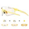 SCVCN UV400 Photochromic Cycling Glasss Sports Running Sunglasses Men Outdoor Drving Bicycle Goggles MTB Eyewear 1 Lens 7