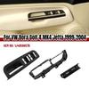 3pcs LHD Car Front Left Black Door Pull Grab Handle For VW Bora Golf 4 MK4 Jetta 1999 2000 2001 2002 2003 2004 1J4959857B