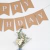 Lettere in Carta Kraft Buon Compleanno Decorazione Ciondolo Regalo di Compleanno Fai da Te Bandierina a Coda di Pesce Decorazione per la Stanza dei Bambini