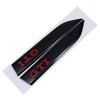 2026 Hot For VW VOLKSWAGEN 20x2.9cm Car Side Fender Emblem Sticker for Volkswagen GTI GTD Logo Golf Passat Touareg Lavida Santan