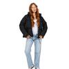 Brave Soul Womens/Ladies Short Padded Hooded Jacket