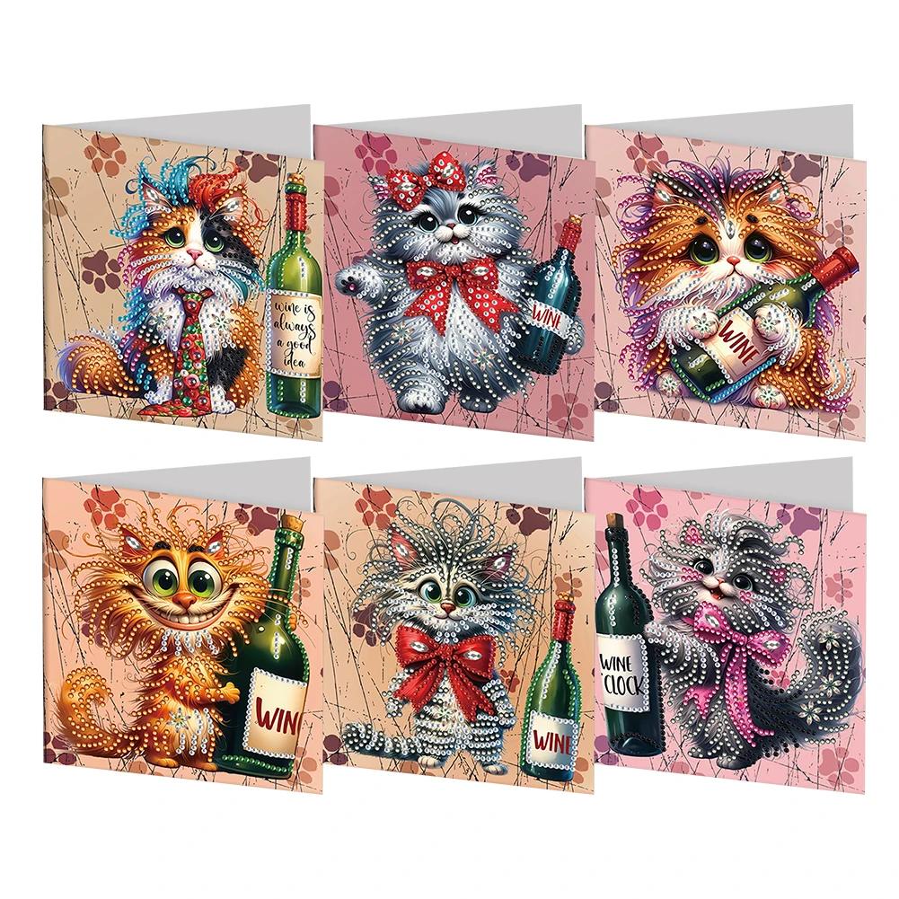 Diamond Painting Christmas Cards Diamond Painting Greeting Cards DIY Diamond Art Cards Arts Crafts for Birthday Thanksgiving Day