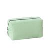 Striped Makeup Organizer With Large Capacity Travel Wash Bag For Daily Use