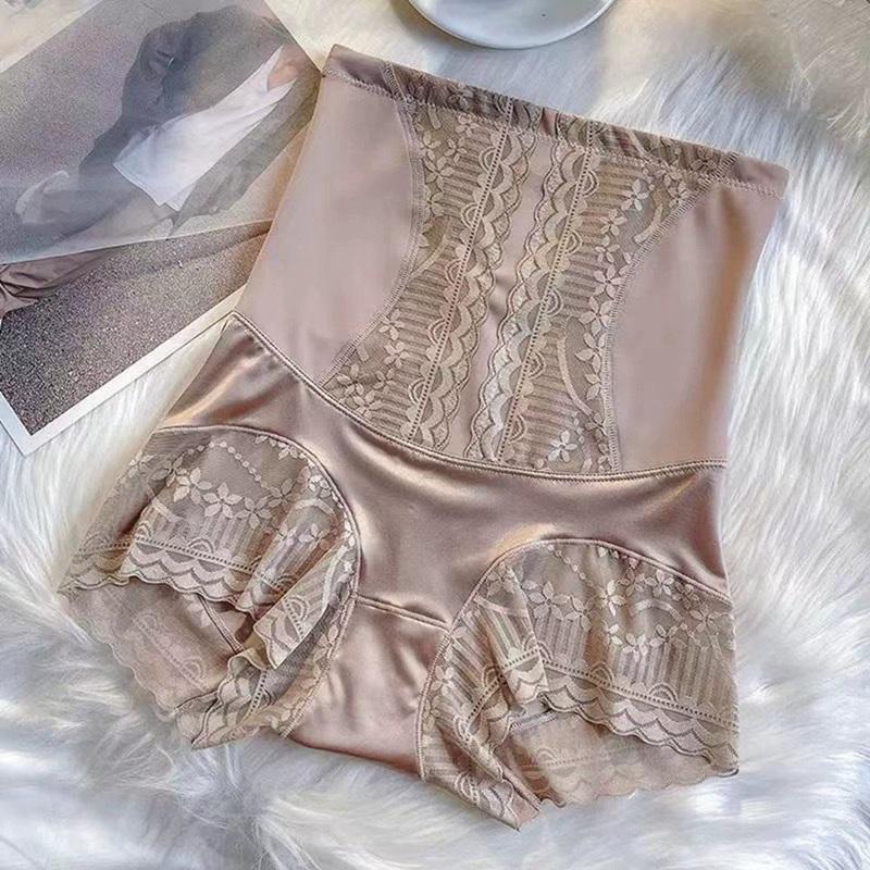 Women High Waist Abdominal Lift Buttocks Panties Safety Leggings Panties Body Postpartum Shaping Pants