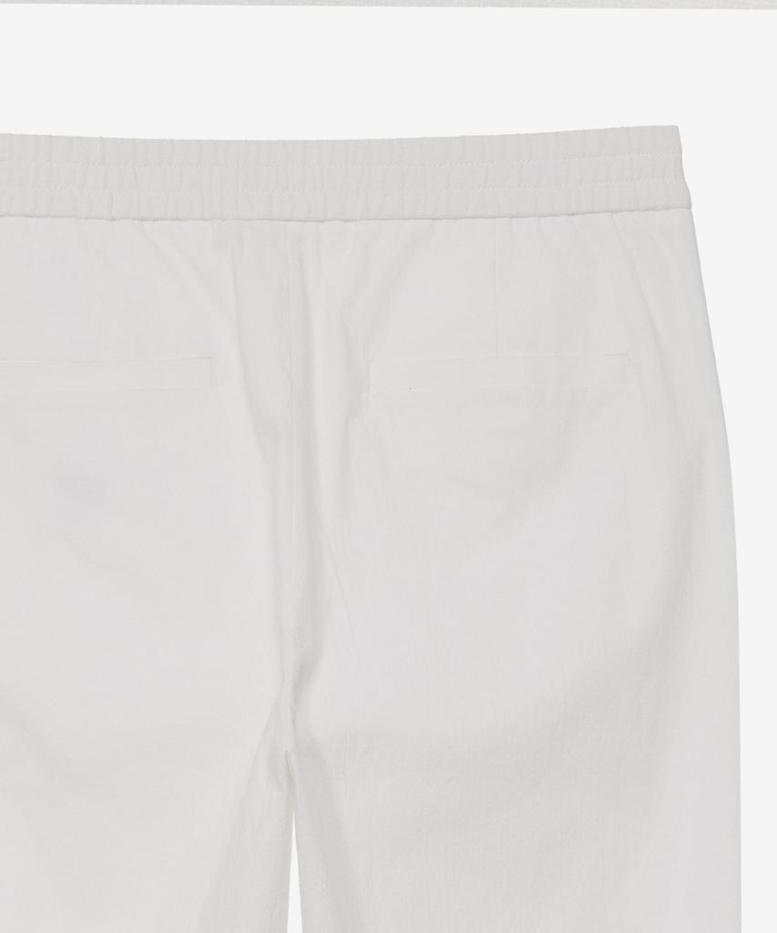 MINDBRIDGE Relaxed Fit Linen-Like Full Elastic Waist Pants