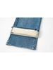 Zhi Zhi Winter Cropped Wide-Leg Fleece Jeans for Petite Women - Thick Plus Velvet Stretch Denim