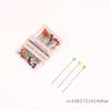 1 Pc Multiple Colors Sewing Silicone Hemmer With Fixing Pins Hem Ruler Professional Sewing Sewing Auxiliary Tool